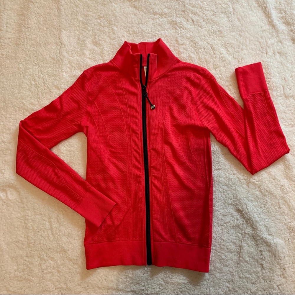Lorna Jane Lightweight Sports Jacket Red Size M/L